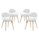 Basket Dining Set Set of 4