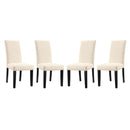 Parcel Dining Side Chair Fabric Set of 4