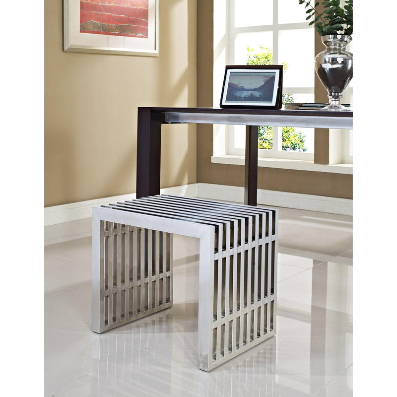 Gridiron Small Stainless Steel Bench