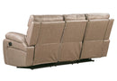 Parker Living Theon - Stokes Toffee Manual Reclining Sofa and Loveseat