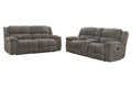 Parker Living Buster Manual Reclining Sofa and Loveseat