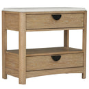 Parker House Escape - Bedroom Queen Panel Bed 2 Nightstands and Dresser with Mirror