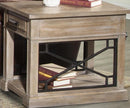 Parker House Sundance Chairside Table in Sandstone
