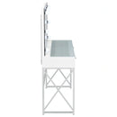Eliza Makeup Vanity Table with LED Mirror and Stool