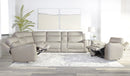 Parker Living Calgary 6 Piece Modular Reclining Sectional with Power Adjustable Headrests