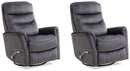 Parker Living Gemini Swivel Glider Recliner Two Pack