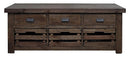 Parker House Lapaz Cocktail Table in Rustic Worn Fine