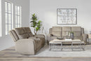 Parker Living Penfield - Frappe Power Reclining Sofa and Loveseat