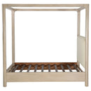 Solano Canopy Panel Platform Bed