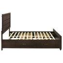 Kauffman Panel Platform Storage Bed