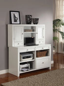 Parker House Boca U Shape Desk with Credenza File and Hutch