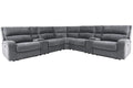 Parker Living Polaris 7 Piece Modular Power Reclining Sectional with Power Adjustable Headrests