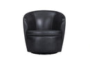Parker Living Barolo 100% Italian Leather Swivel Club Chair Two Pack