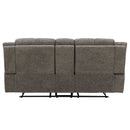 Parker Living Buster Manual Reclining Console Loveseat