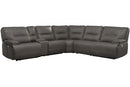 Parker Living Spartacus 6 Piece Modular Power Reclining Sectional with Power Adjustable Headrests