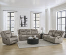 Parker Living Blake - Desert Taupe Reclining Console Loveseat