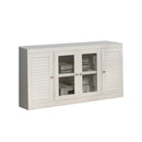 Parker House Boca 9 Piece Entertainment Wall with Corner Bookcases