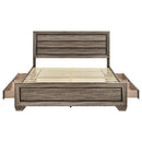 Kauffman Panel Platform Storage Bed