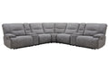 Parker Living Gladiator 7 Piece Modular Power Zero Gravity Reclining Sectional with Power Adjustable Headrests