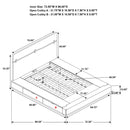 Winslow Panel Platform Storage Bed