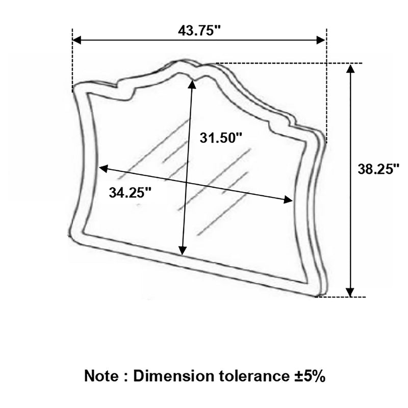 Antonella Dresser Mirror
