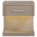 Kenora Nightstand with LED Lighting