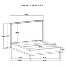 Kailani Wingback Platform Bed