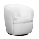 Parker Living Barolo 100% Italian Leather Swivel Club Chair Two Pack