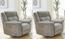 Parker Living Richland - Bristol Grey Power Recliner Two Pack