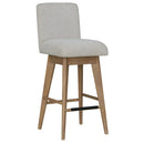 Parker House Escape - Dining 78 Inch Bar with 2 Upholstered Swivel Barstools