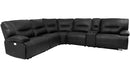 Parker Living Spartacus 6 Piece Modular Power Reclining Sectional with Power Adjustable Headrests