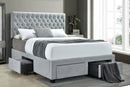 Soledad Panel Platform Storage Bed
