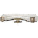 Parker Living Escape - Mirage Mist 4 Piece Modular Sectional