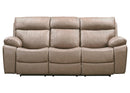 Parker Living Theon - Stokes Toffee Manual Reclining Sofa with Drop Down Table