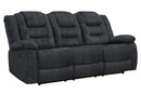 Parker Living Bolton - Misty Storm Manual Reclining Sofa Loveseat and Recliner
