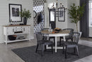 Parker House Americana Modern Dining Barrel Dining Chair Two Pack
