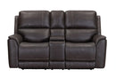 Parker Living Easton - Steamboat Brown Zero Gravity Power Reclining Tilt Console Loveseat P3