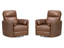 Parker Living Radius Swivel Power Glider Recliner Two Pack