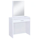 Harvey Makeup Vanity Table with Mirror and Stool