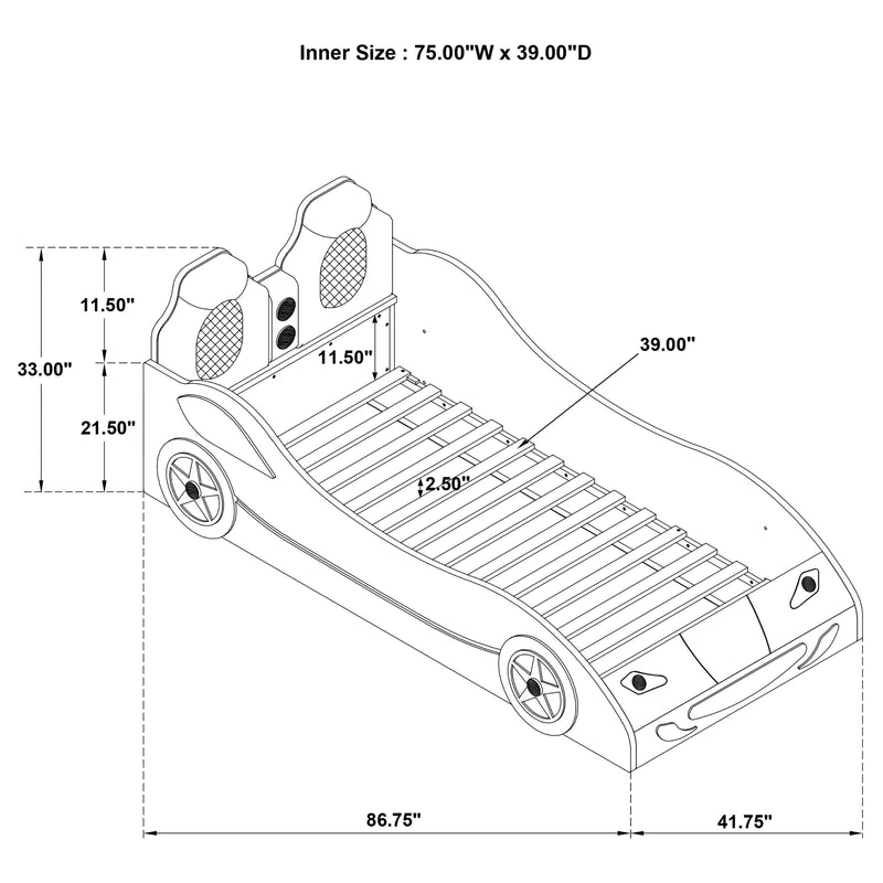 Cruiser Twin Bed