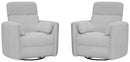 Parker Living Radius Manual Swivel Recliner Two Pack