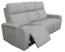 Parker House Orpheus Power Drop Down Console Sofa in Bisque