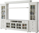 Parker House Cape Cod 4 Piece TV Console in Vintage White