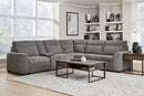 Parker Living Kline - Nightfall 6 Piece Power Sliding Sectional with Extension Footrests