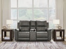 Bleckley Power Reclining Loveseat with Console