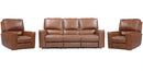 Parker Living Rockford - Verona Saddle Power Reclining Sofa and Two Recliners