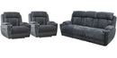 Parker Living Dalton Power Reclining Sofa and Two Recliners