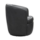 Parker Living Barolo 100% Italian Leather Swivel Club Chair Two Pack