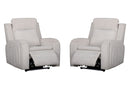 Parker Living Armstrong Power Recliner with Heat Massage and Auto-Glide Two Pack