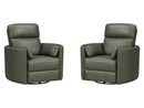 Parker Living Radius Swivel Power Glider Recliner Two Pack